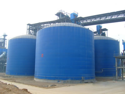 龙湾水泥钢板库改造